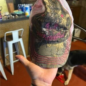 Legendary Whitetails Pink and Camouflage Women's Hat